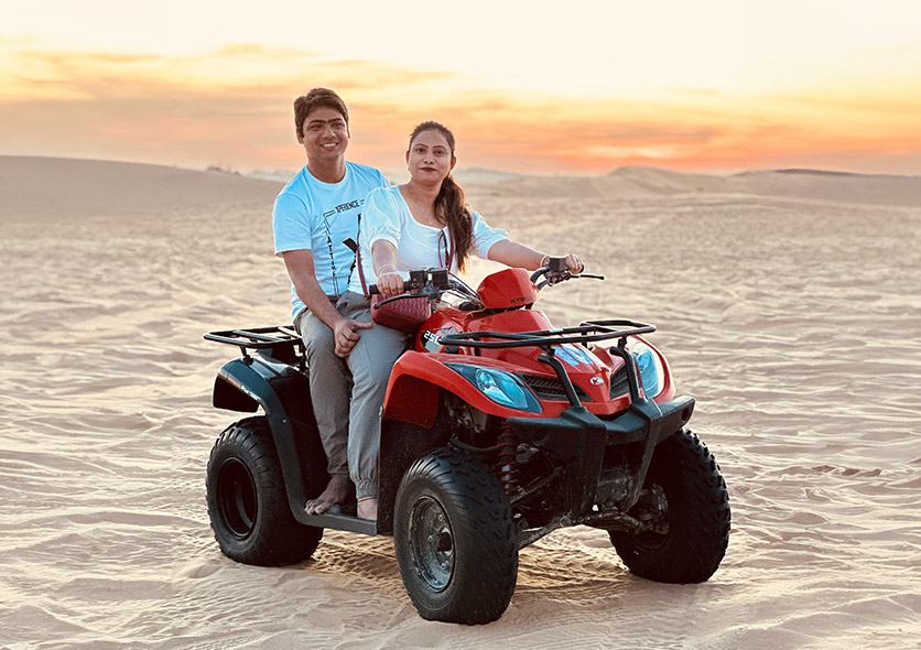 Morning Desert Quad Bike Adventure Abu Dhabi